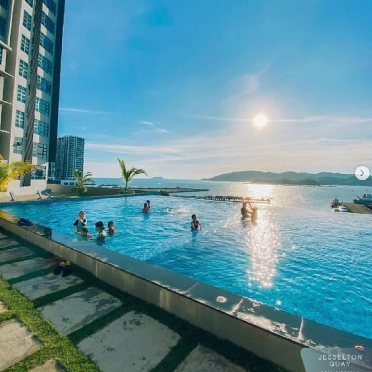 Апартаменты Mango House2-Seaview,Wifi,Swimmingpool,Gym-Jq Кота-Кинабалу Экстерьер фото