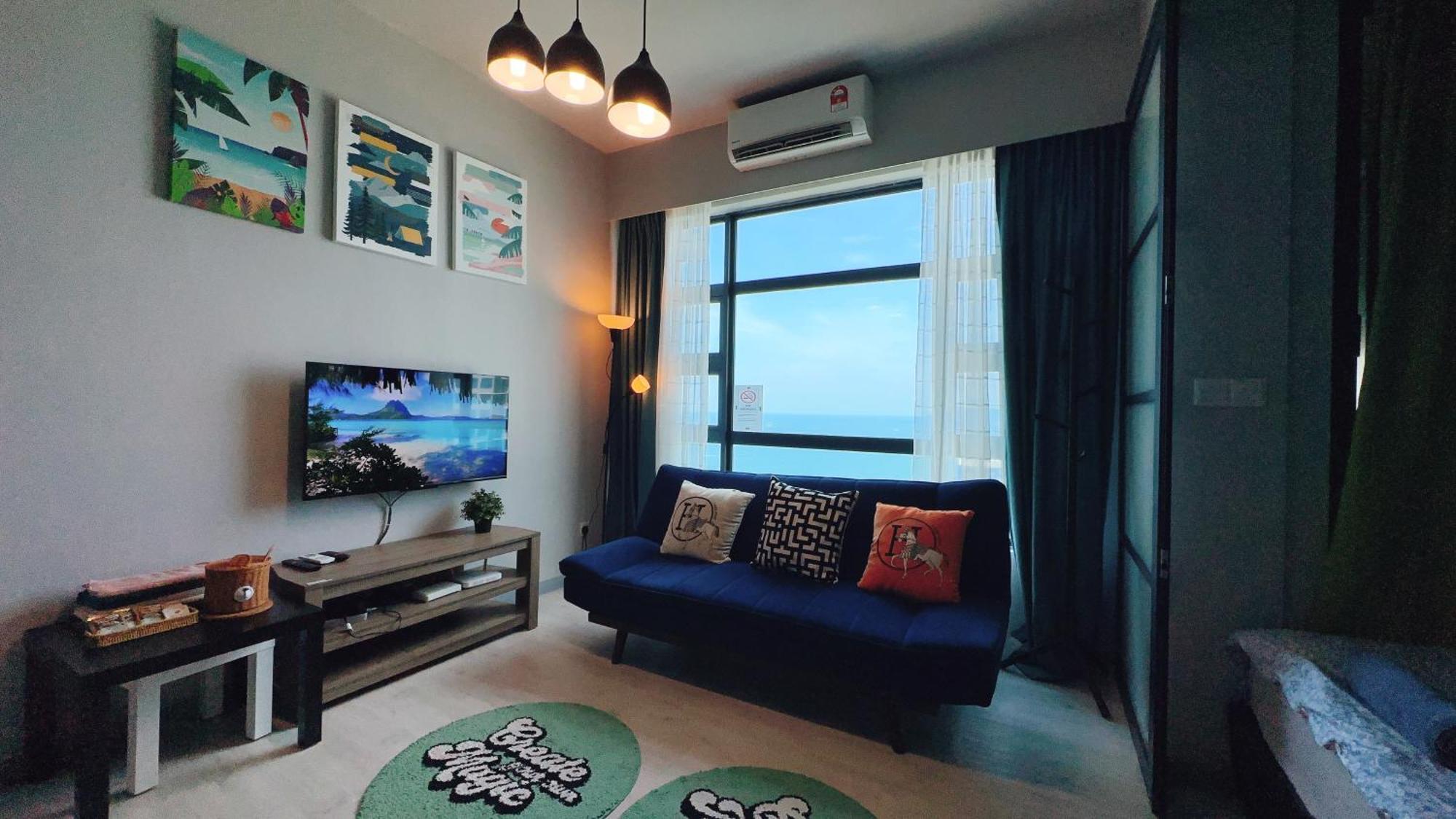 Апартаменты Mango House2-Seaview,Wifi,Swimmingpool,Gym-Jq Кота-Кинабалу Экстерьер фото