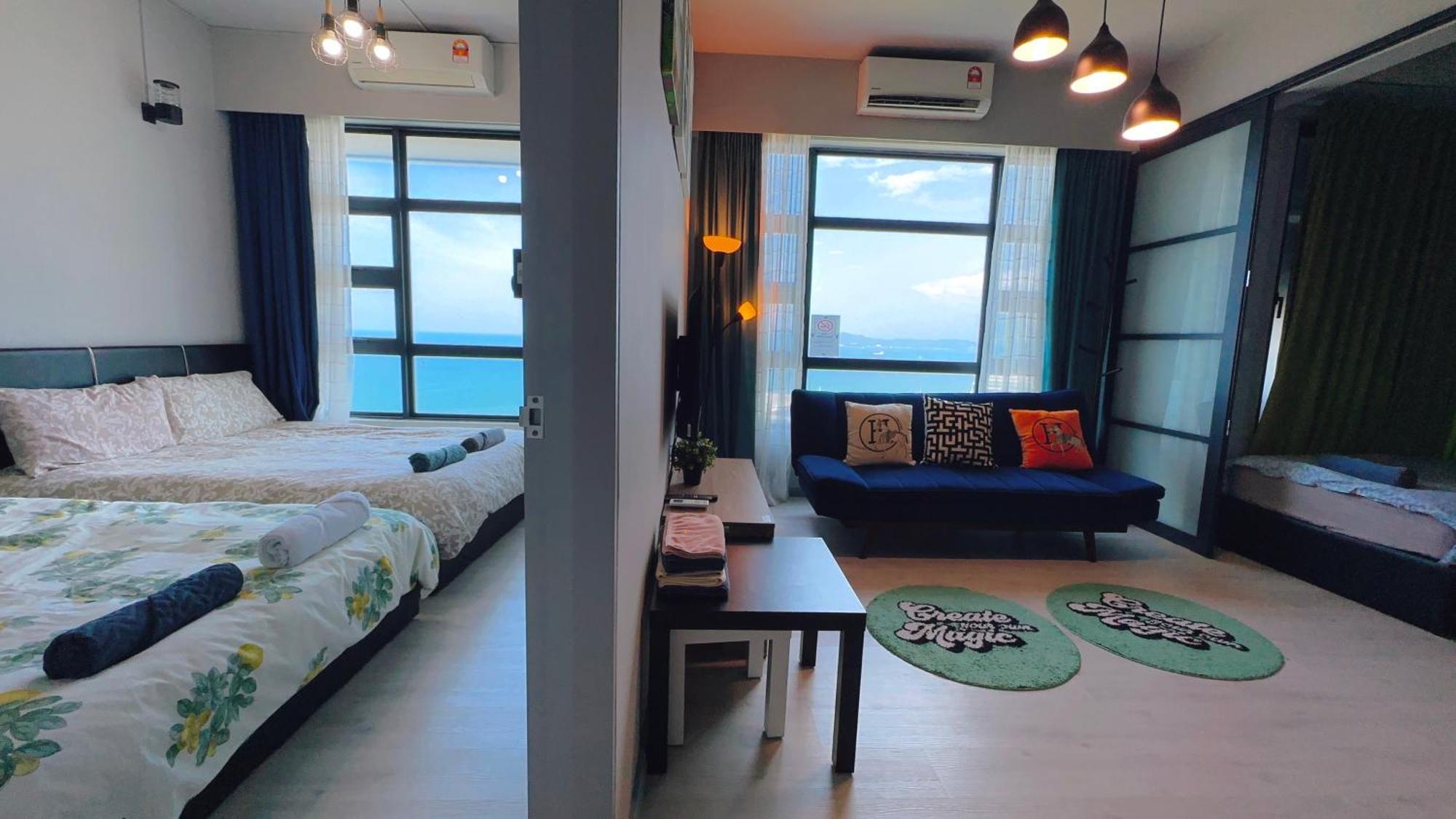 Апартаменты Mango House2-Seaview,Wifi,Swimmingpool,Gym-Jq Кота-Кинабалу Экстерьер фото